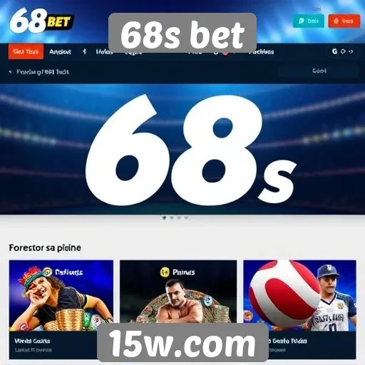 Análise das funcionalidades do site 68s bet